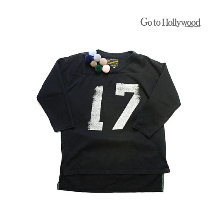 【SALE 30%OFF】2020 A/W Go to Hollywood ゴートゥーハリウッド 1208402 ビンテージドヅメテンジク ポコポコ ロンTEE【100～120cm】